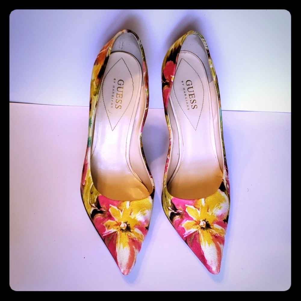 Guess Floral Heels